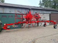 Andaineur Kuhn GA 8020 dubbele hark zijafleg, duiner dijker rugger wierser harken opdijker opduiner rotorhark