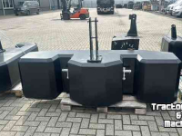 Poids frontaux  2500 KG Ertscomposiet laag model