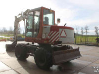 Pelles sur pneus Takeuchi TB070W mobiele graafmachine mobiele kraan bandenkraan