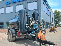 Pompe à lisier  Pomptankwagen met compressor - en Doda pomp