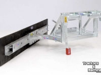Rabots à lisier Qmac Mestschuif met rubbermat Thaler aanbouw