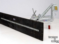 Rabots à lisier Qmac Mestschuif met rubbermat Thaler aanbouw