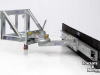 Rabots à lisier Qmac Mestschuif met rubbermat Thaler aanbouw