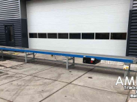 Convoyeur  10000X600 MM TRANSPORTBAND VLAKKE BAND FLAT BELT CONVEYOR BELT FLACHBAND FÖRDERBAND