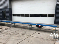 Convoyeur  10000X600 TRANSPORTBAND VLAKKE BAND FLAT BELT CONVEYOR BELT FLACHBAND FÖRDERBAND