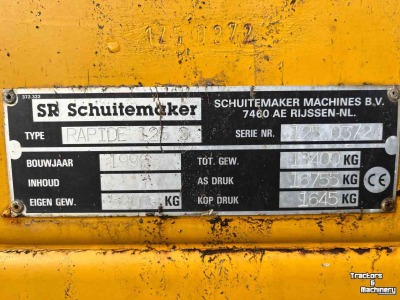 Autochargeuse Schuitemaker Rapide 125 S opraapwagen. Weidebouwmachines