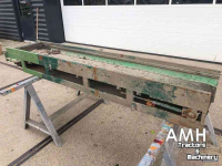 Convoyeur  2220X400 MM TRANSPORTBAND VLAKKE BAND FLAT BELT CONVEYOR BELT FLACHBAND FÖRDERBAND