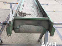 Convoyeur  2220X400 MM TRANSPORTBAND VLAKKE BAND FLAT BELT CONVEYOR BELT FLACHBAND FÖRDERBAND