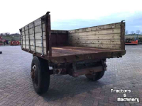 Benne agricole  Kipper / Kipwagen met houten opbouw
