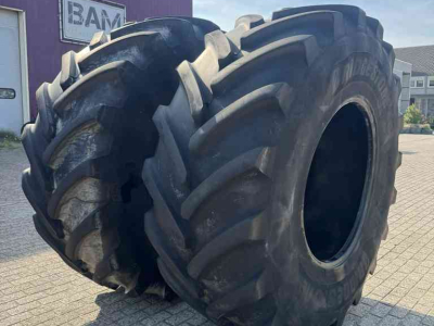 Roues, Pneus, Jantes, Barillets Jumelage  800/70R38 & 600/70R28