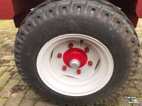 Semi-remorque surbaissé  Enkelassige houten wagen