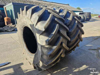 Roues, Pneus, Jantes, Barillets Jumelage Michelin 800/65R32 MegaXbib. 50 mm!