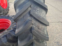 Roues, Pneus, Jantes, Barillets Jumelage Michelin 16.9R24 & 18.4R38 AgriBIB