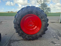 Roues, Pneus, Jantes, Barillets Jumelage Michelin 16.9R24 & 18.4R38 AgriBIB