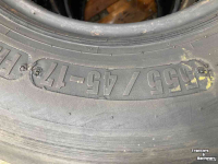Roues, Pneus, Jantes, Barillets Jumelage  Viskafors 555/45-17 Rib trailer