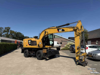 Pelles sur pneus Caterpillar M318F schuifblad en stempels