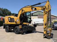 Pelles sur pneus Caterpillar M318F schuifblad en stempels