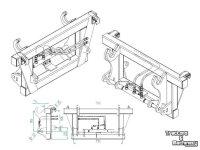 Adaptateur Qmac MERKADAPTER BLANCO - TEREX TL80