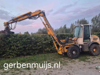 Chargeuse sur pneus Liebherr 507 Speeder Shovel + Hemos Heggen-maaiarm