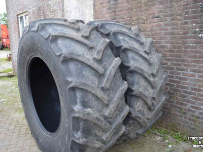 Roues, Pneus, Jantes, Barillets Jumelage Mitas 710/70r38