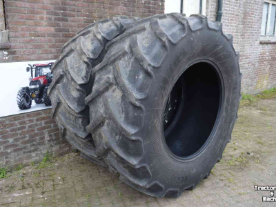 Roues, Pneus, Jantes, Barillets Jumelage Mitas 710/70r38