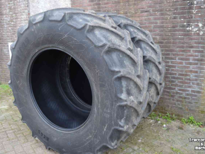Roues, Pneus, Jantes, Barillets Jumelage Mitas 710/70r38