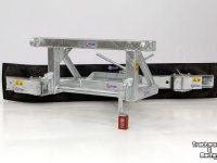 Rabot caoutchouc Qmac 180 MECH SCHUIN + HOEK EURO