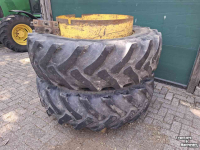 Roues, Pneus, Jantes, Barillets Jumelage Good Year 18.4R38 velgen kleine steek banden wielen