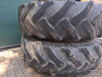 Roues, Pneus, Jantes, Barillets Jumelage Good Year 18.4R38 velgen kleine steek banden wielen