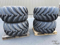 Roues, Pneus, Jantes, Barillets Jumelage Alliance 600/50x22.5