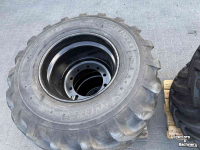 Roues, Pneus, Jantes, Barillets Jumelage Alliance 600/50x22.5
