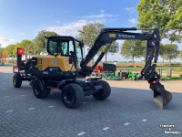 Pelleteuse Volvo EW60 E mobiele graafmachine  kraan