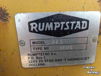 Fraise buteuse Rumptstad FR5 rijenfrees