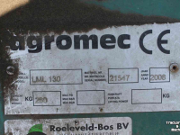 Rotobroyeur Agromec LML130 verstek-klepelmaaier