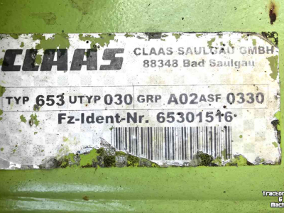 Faucheuse Claas corto 310 N