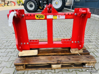 Chargeuse sur pneus Kemp Adapter Terex scheaff yanmar naar 3 punt