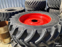 Roues, Pneus, Jantes, Barillets Jumelage Mitas Set MItas 540/65R38 met 480/65R24 NIEUW!