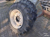 Roues, Pneus, Jantes, Barillets Jumelage Michelin 12.4/24