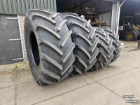 Roues, Pneus, Jantes, Barillets Jumelage Michelin 800/70R38 en 600/70R30