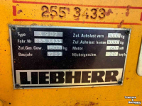 Pelles sur pneus Liebherr A902