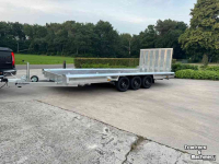 Semi-remorque surbaissé Vlemmix V3A Machine Transporter / Plateauwagen