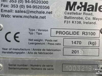 Faucheuse McHale proglide R 3100