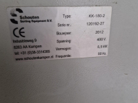 Basculeur de caisses Schouten KK-180-2  Kisten kantelaar,  box tipper, Kistenkipper
