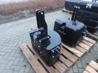 Poids frontaux  900 KG Gietijzer gewichtenblok 870 kg fendt