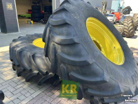 Roues, Pneus, Jantes, Barillets Jumelage Vredestein 650/85R38 Traxion XL