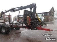 Véhicule tracté arracheuse forestière Farmi VARIO 121