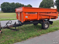 Benne agricole Agromet T039 5 tons kipper in nette staat
