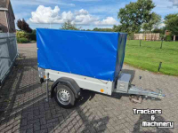 Semi-remorque surbaissé  Huif aanhanger 750 kg.