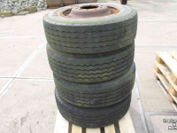 Roues, Pneus, Jantes, Barillets Jumelage Stomil 265/70R19.5 Kormoran truckbanden trailerbanden wielen velgen 10-gaats
