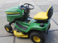 Tracteur Tondeuse Autoporté John Deere X350 zitmaaier maaitrekker mulching grasmaaier
